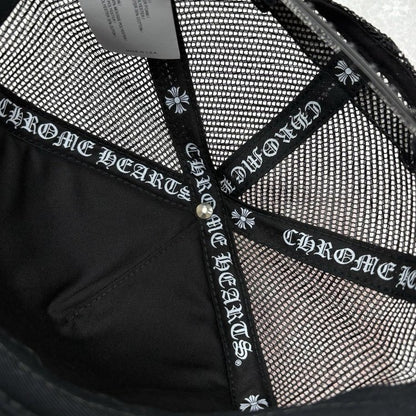 Chrome Hearts Camo Cross Cemetery Trucker Hat