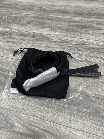 Amiri Core Logo Buckle ' Black/Black/Gold-Tone ' Belt