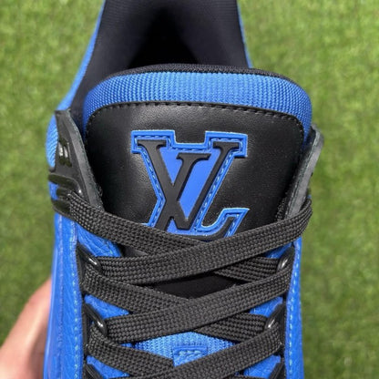 Louis Vuitton Trainer ' Black, Blue ' UK 9.5