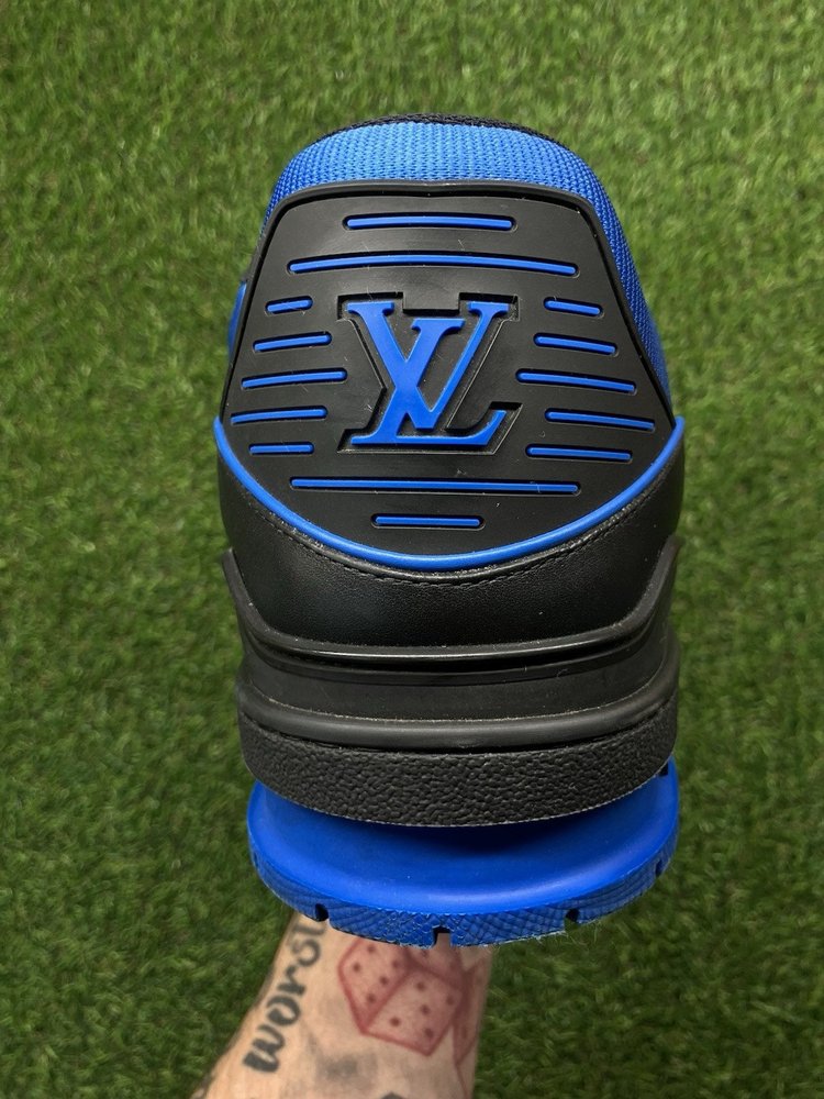 Louis Vuitton LV Trainer ' Black Blue ' UK 11