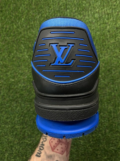 Louis Vuitton LV Trainer ' Black Blue ' UK 11