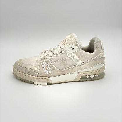 Louis Vuitton Trainer Denim ' Beige '