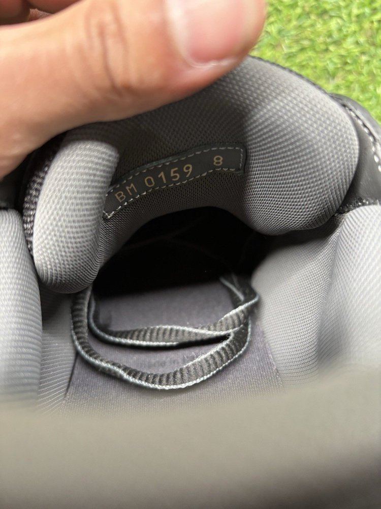Louis Vuitton Trainer ' Black Suede' UK 8