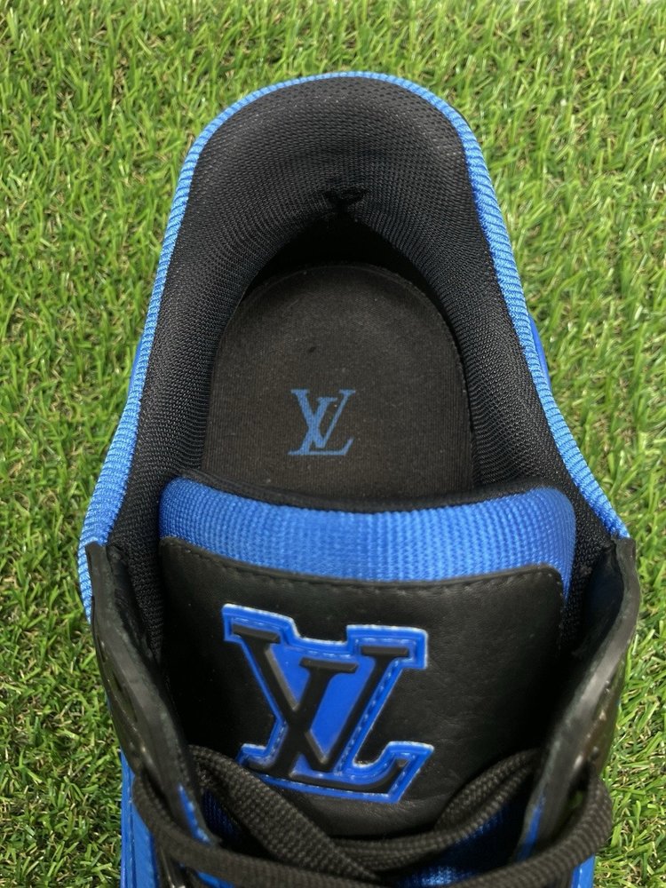 Louis Vuitton LV Trainer ' Black Blue ' UK 11