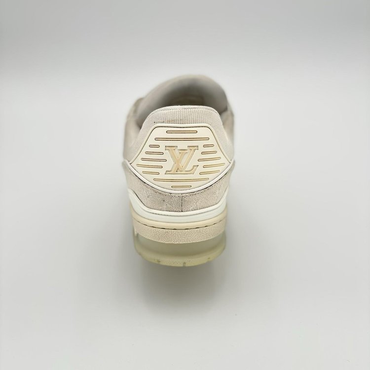 Louis Vuitton Trainer Denim ' Beige '