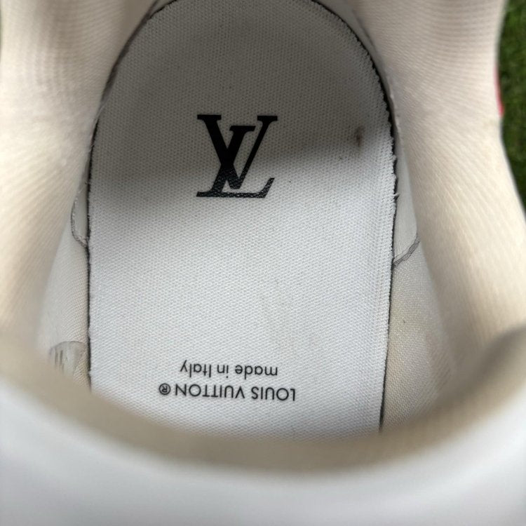 Louis Vuitton Trainer ' Red White ' UK 8.5