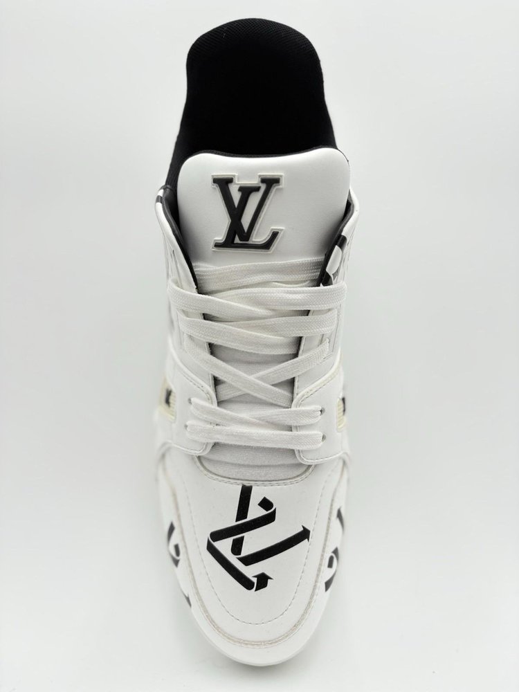 Louis Vuitton Trainer ' White Black Recycled ' UK 10