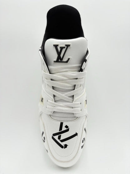 Louis Vuitton Trainer ' White Black Recycled ' UK 10