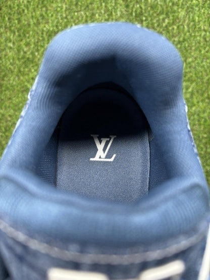 Louis Vuitton Trainer Strap ' Blue Denim ' UK 8