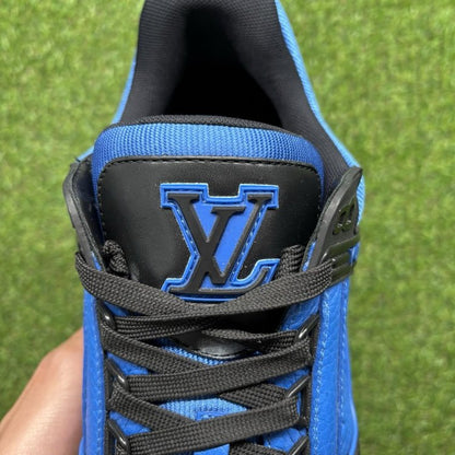 Louis Vuitton Trainer ' Black, Blue ' UK 9.5