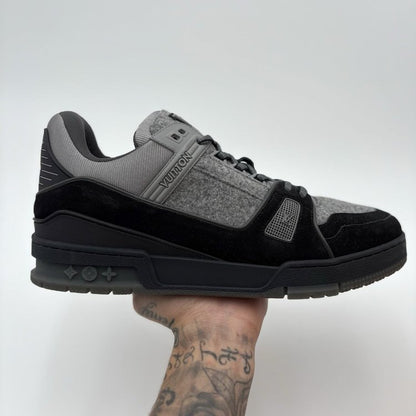 Louis Vuitton Trainer ' Black Grey '