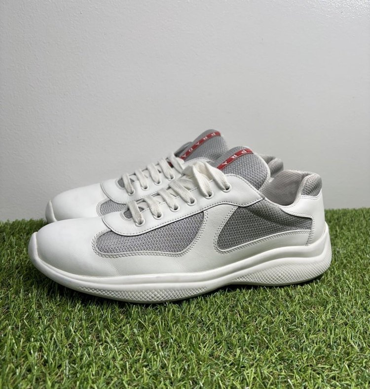 Prada Americas Cup ' White Leather '  UK 10