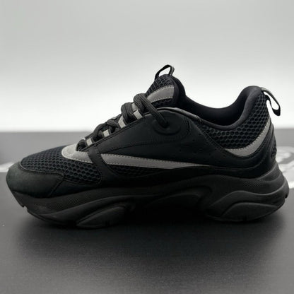 Dior B22 Reflective ' Black ' UK 8