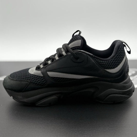 Dior B22 Reflective ' Black ' UK 8