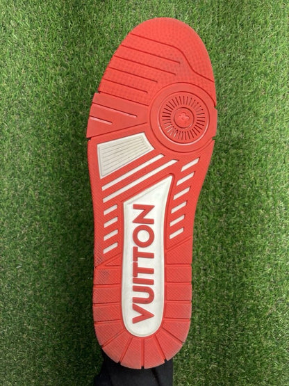 Louis Vuitton Virgil 'White,Red' High Trainer  UK 8.5