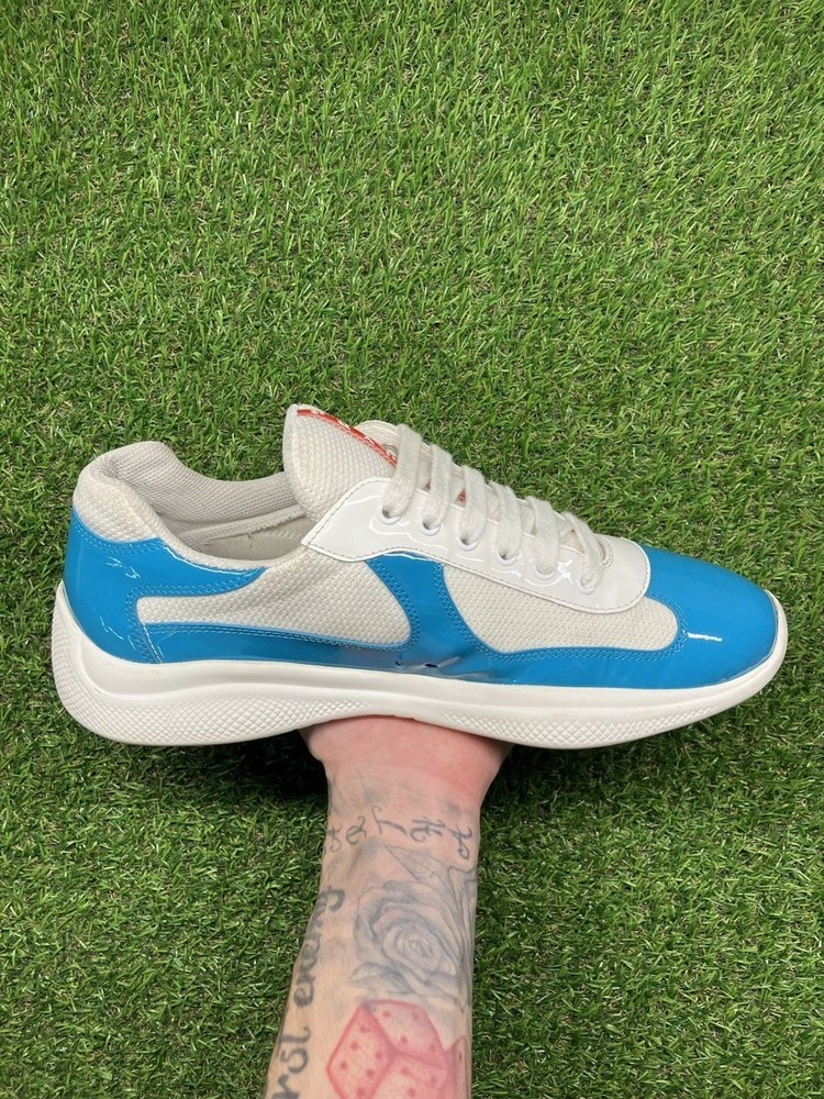 Prada Americas Cup ' Light Blue White '  UK 8.5