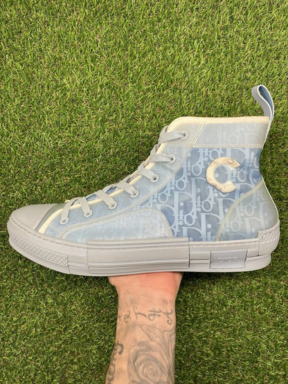 Dior B23 X Daniel Arsham High Oblique 'Light Blue' UK 11