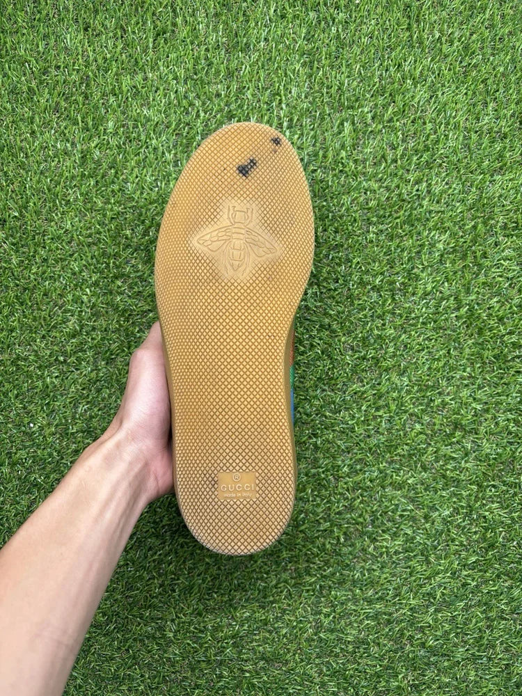 Gucci Web Accent Nylon ‘ Blue ‘ UK 8