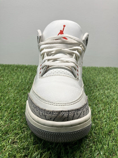 Nike Air Jordan 3 Retro ' White Cement Reimagined '  UK 8