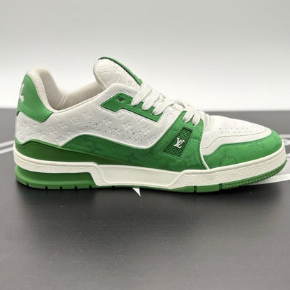 Louis Vuitton Trainer 'Green White'