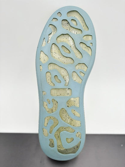 Alexander McQueen Clear Sole ' Splatter Blue ' UK 10