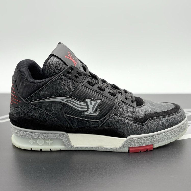 Louis Vuitton Trainer Eclipse ' Black Grey '