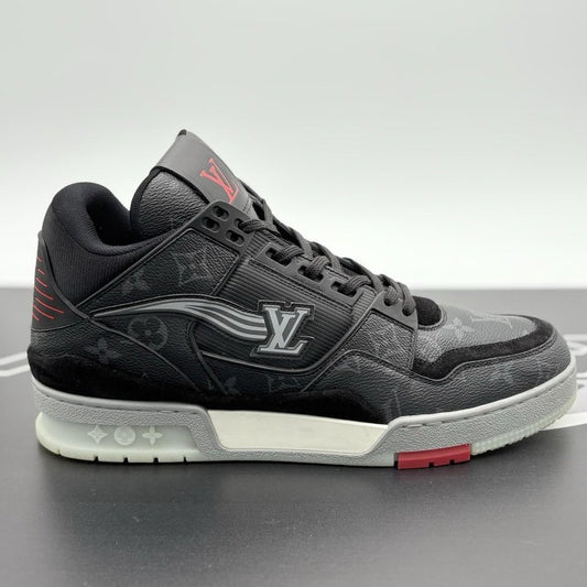 Louis Vuitton Trainer Eclipse ' Black Grey '
