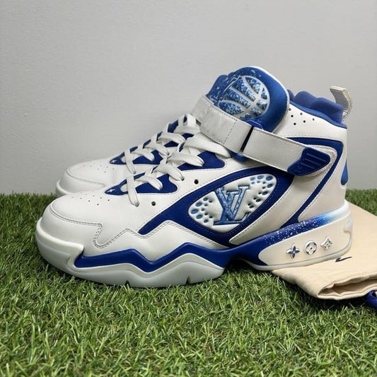 Louis Vuitton Trainer 2 ‘ White, Blue ‘ UK 8.5