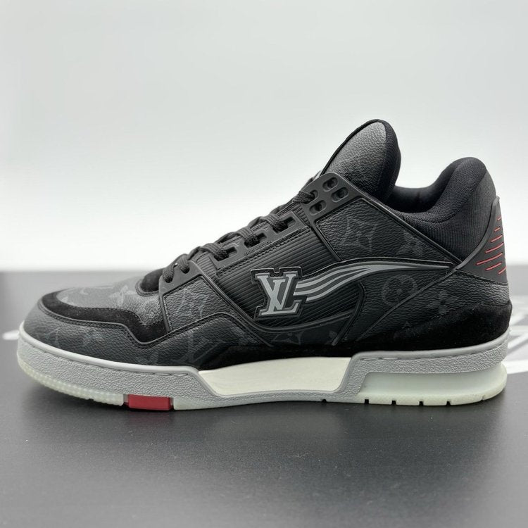 Louis Vuitton Trainer Eclipse ' Black Grey '
