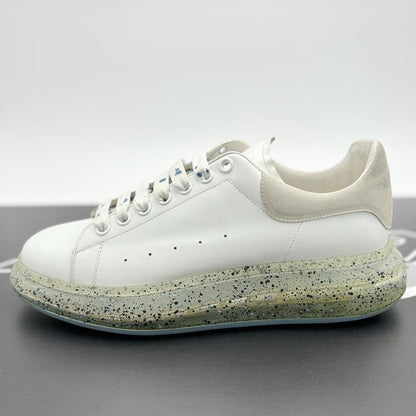 Alexander McQueen Clear Sole ' Splatter Blue ' UK 10
