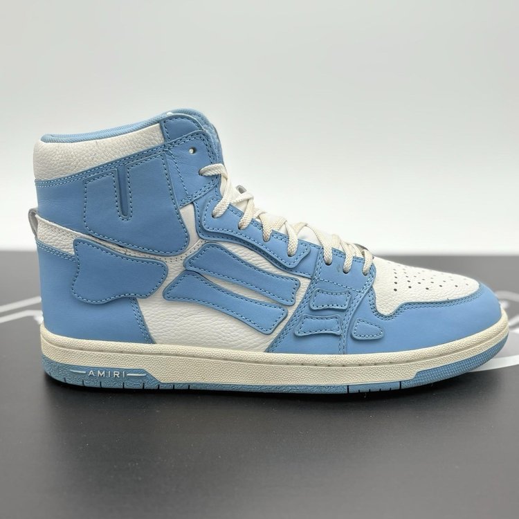 Amiri Skel High Top ' Powder Blue White '