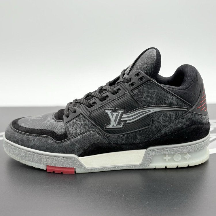 Louis Vuitton Trainer Eclipse ' Black Grey '