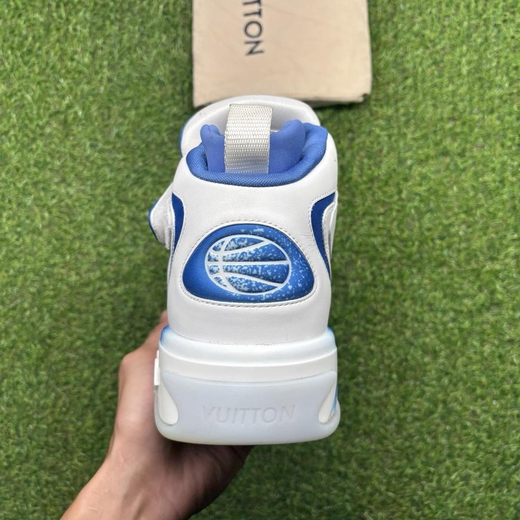 Louis Vuitton Trainer 2 ‘ White, Blue ‘ UK 8.5