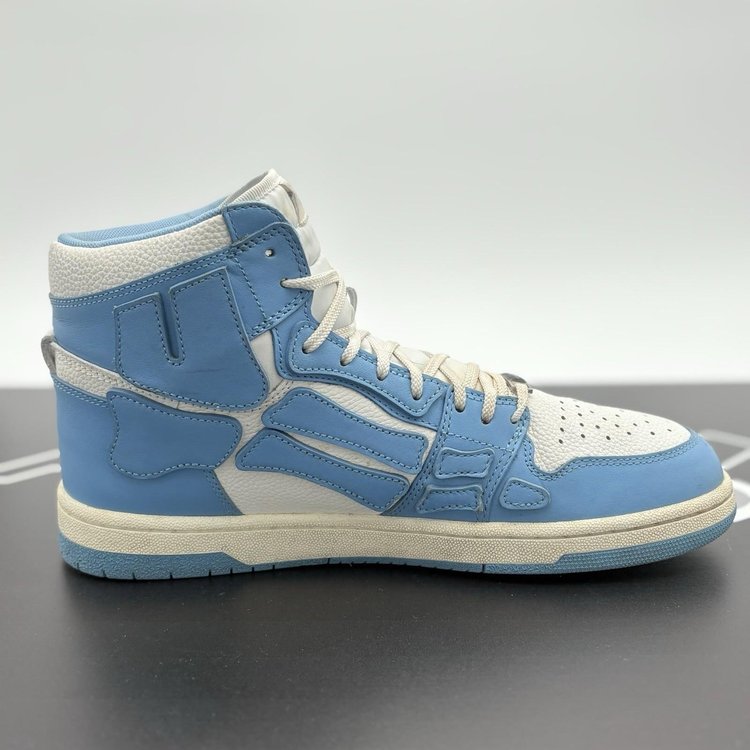 Amiri Skel High Top ' Powder Blue White '