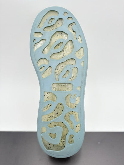 Alexander McQueen Clear Sole ' Splatter Blue ' UK 10