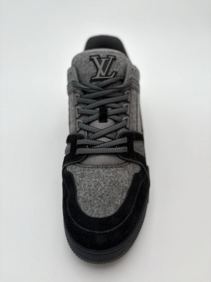 Louis Vuitton Trainer ' Black Grey '