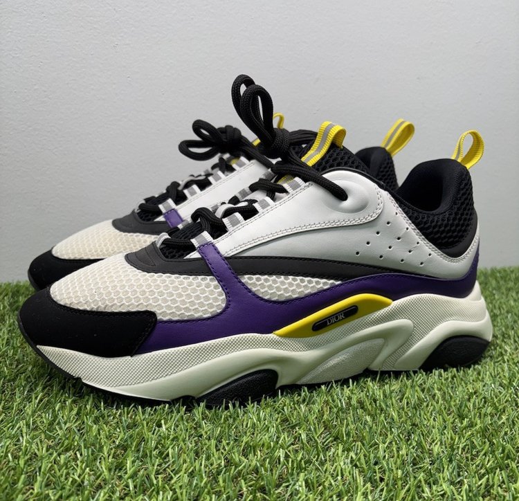 Dior B22 Reflective Sneaker Lakers ‘Purple’ UK 10