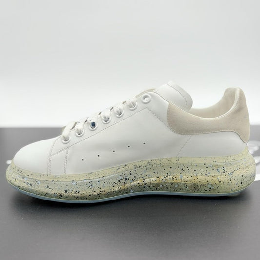 Alexander McQueen Clear Sole ' Splatter Blue ' UK 10
