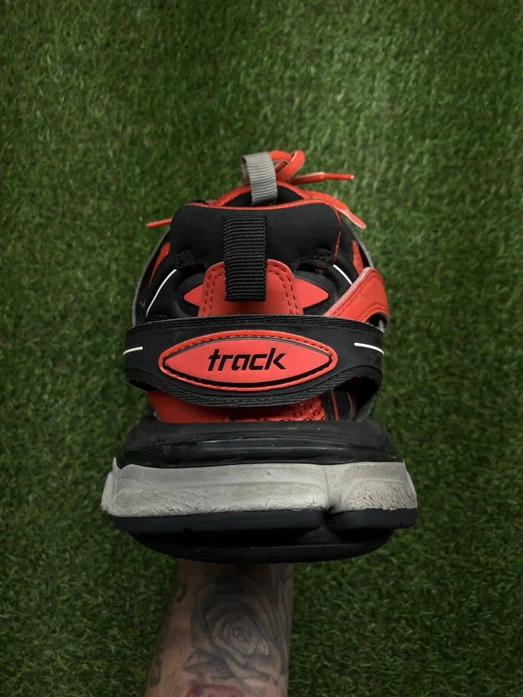 Balenciaga Track Sneaker ' Red Black ' UK 8