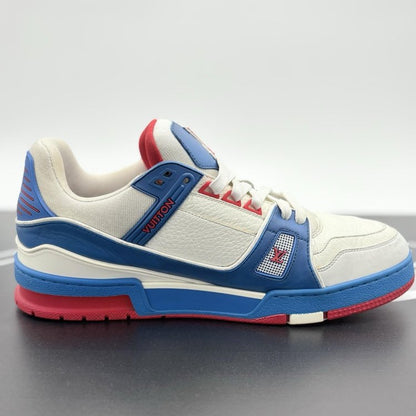 Louis Vuitton Trainer ' White Red Blue ' UK 9.5