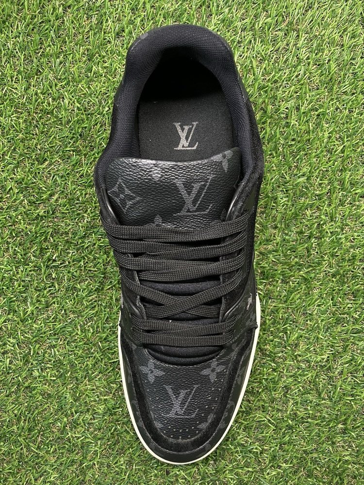 Louis Vuitton Trainer ' Black Monogram ' UK 8