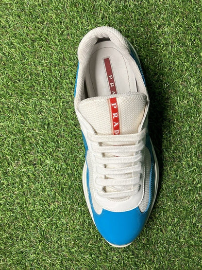 Prada Americas Cup ' Light Blue White '  UK 8.5