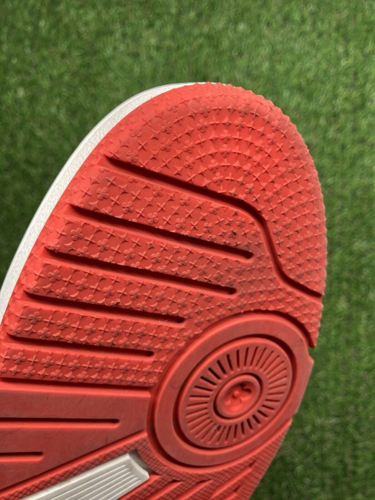 Louis Vuitton Virgil 'White,Red' High Trainer  UK 8.5