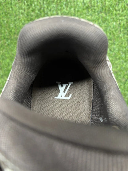Louis Vuitton Trainer Strap 'Brown Crocodile' UK 8.5