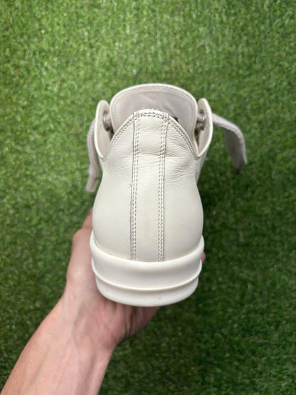 Rick Owens Jumbo Lace Low Lido ‘ Milk ‘ UK 8