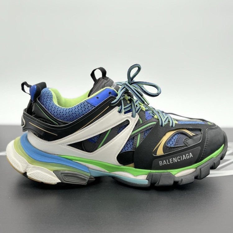 Balenciaga Track ' Black Green Blue Gold '