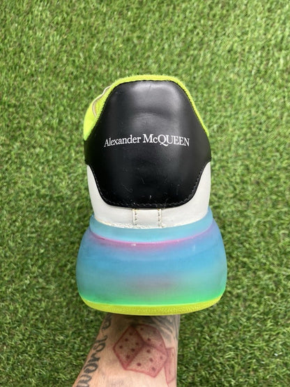 Alexander McQueen ' Transparent Sole/White Iridescent 'UK 8