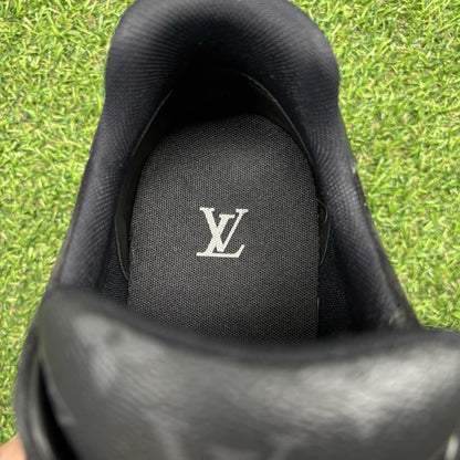 Louis Vuitton Trainer ' Black Monogram '  UK 8