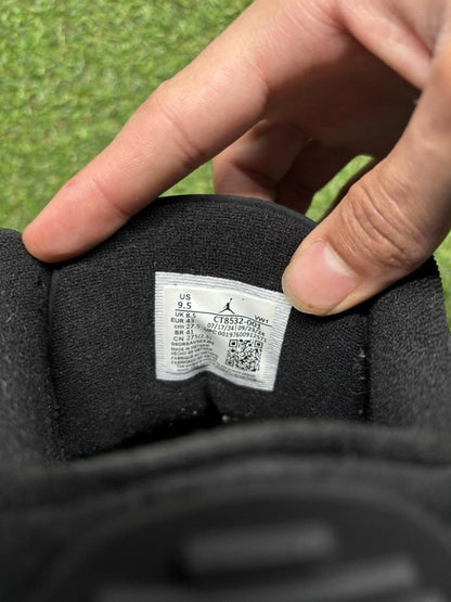 Air Jordan 3 Retro 2025 Black Cat  UK 8.5