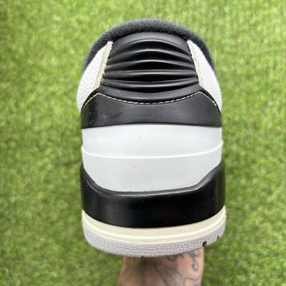 Air Jordan 2 Low ' White Black ' UK 10